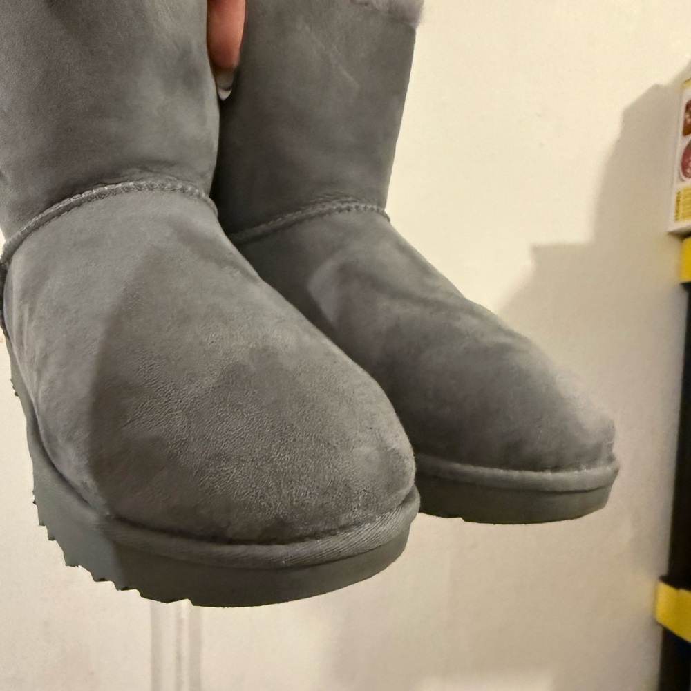 Ugg gray boots size 10